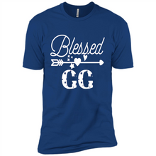 Load image into Gallery viewer, Blessed GG Christmas Mother’s Day Birthday Grandma - Premium Short Sleeve T-Shirt