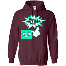 Load image into Gallery viewer, Cute Emoji With Heart Balloon Happy Mother Day - Hoodie