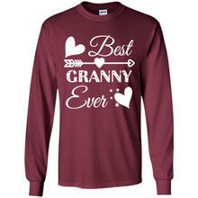 Load image into Gallery viewer, Best Granny Ever Christmas Mother’s Day Birthday - Long Sleeve T-Shirt