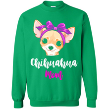 Load image into Gallery viewer, Chihuahua Mom With Purple Hairpin Funny mother’s day Gift For Dog Lovers - Sweatshirt