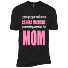 Load image into Gallery viewer, CAMERA MECHANIC The Most Important Call Me Mom Mother’s Day - Premium Short Sleeve T-Shirt