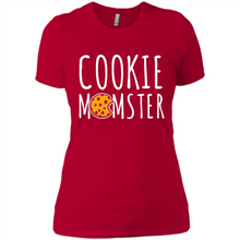 Load image into Gallery viewer, Cookie Momster shirt Mother’s day shirt Baking mom - Ladies' Boyfriend T-Shirt