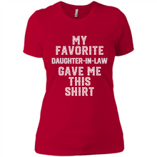 Load image into Gallery viewer, Father Mother in Law Funny Mother's Father's day - Ladies' Boyfriend T-Shirt