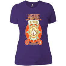 Load image into Gallery viewer, BEST MOM Mother’s Day - Ladies' Boyfriend T-Shirt