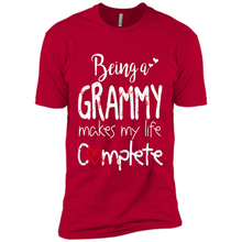 Load image into Gallery viewer, Being A Grandmy Makes My Life Complete – Memorable Mother’s Day Gift For Grandmother - Premium Short Sleeve T-Shirt