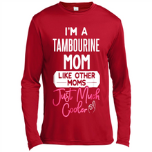Load image into Gallery viewer, Cool Mothers Day T-Shirt Tambourine Mom - Canvas Long Sleeve T-Shirt