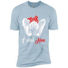 Load image into Gallery viewer, Chinese Crested Mom Tshirt, Birthday Gift, Mother Day Outfit - Premium Short Sleeve T-Shirt