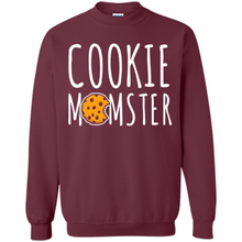 Load image into Gallery viewer, Cookie Momster shirt Mother’s day shirt Baking mom - Sweatshirt