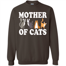 Load image into Gallery viewer, Cats T Shirt Hoodie Mother of Cats Mother’s Day1 - Sweatshirt