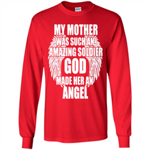 Load image into Gallery viewer, ANGEL MOM Mother’s Day - Long Sleeve T-Shirt