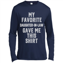 Load image into Gallery viewer, Father Mother in Law Funny Mother's Father's day - Canvas Long Sleeve T-Shirt