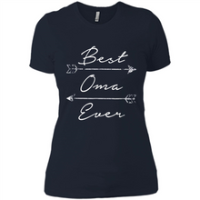 Load image into Gallery viewer, Best Oma Ever Shirt Tribal Arrows Mother’s Day - Ladies' Boyfriend T-Shirt