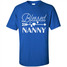 Load image into Gallery viewer, Blessed Nanny Christmas Mother’s Day Birthday Grandma - Shirt