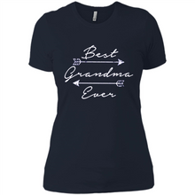 Load image into Gallery viewer, Best Grandma Ever Shirt Tribal Arrows Mother’s Day - Ladies' Boyfriend T-Shirt