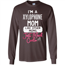 Load image into Gallery viewer, Cool Mothers Day T-Shirt Xylophone Mom - Long Sleeve T-Shirt