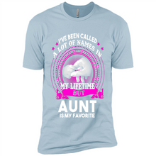 Load image into Gallery viewer, Aunt Is My Favorite Name Sweatshirt Mother’s Day Best Gift - Premium Short Sleeve T-Shirt