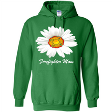 Load image into Gallery viewer, Daisy Firefighter Mom Funny Firefighter Gift Women Sweatshirt On Mother’s Day, Birthday - Hoodie