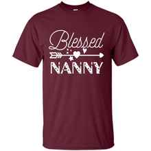 Load image into Gallery viewer, Blessed Nanny Christmas Mother’s Day Birthday Grandma - Shirt