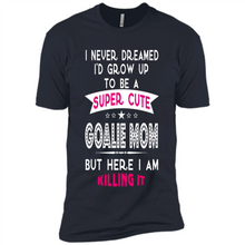 Load image into Gallery viewer, A Super cute Goalie Mom Mother’s Day Gift ideas Funny - Premium Short Sleeve T-Shirt