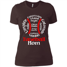 Load image into Gallery viewer, Baseball Mom Tee-Mother’s Day 2019 - Ladies' Boyfriend T-Shirt