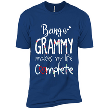 Load image into Gallery viewer, Being A Grandmy Makes My Life Complete – Memorable Mother’s Day Gift For Grandmother - Premium Short Sleeve T-Shirt