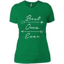 Load image into Gallery viewer, Best Oma Ever Shirt Tribal Arrows Mother’s Day - Ladies' Boyfriend T-Shirt