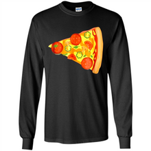 Load image into Gallery viewer, Dad Son Pizza Piece Funny Matching Family Shirt Mother Day - Long Sleeve T-Shirt