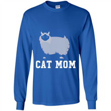Load image into Gallery viewer, Birman Cat Mom – Mothers Day - Long Sleeve T-Shirt