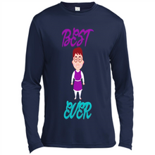Load image into Gallery viewer, Best Mom Ever Cartoon Mother’s Day - Canvas Long Sleeve T-Shirt