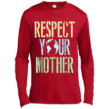 Load image into Gallery viewer, Earth Day Shirt Respect Your Mother Vintage - Canvas Long Sleeve T-Shirt