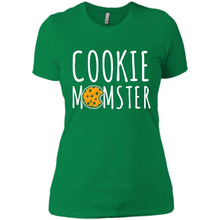 Load image into Gallery viewer, Cookie Momster shirt Mother’s day shirt Baking mom - Ladies' Boyfriend T-Shirt