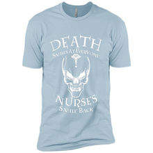 Load image into Gallery viewer, Death Smiles At Everyone Nurses Smile Back Shirt Mothers Day - Premium Short Sleeve T-Shirt
