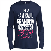 Load image into Gallery viewer, Cool Mothers Day T-Shirt Ham Radio Grandma - Canvas Long Sleeve T-Shirt