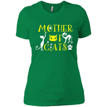 Load image into Gallery viewer, Cats T Shirt Hoodie Mother of Cats Mother’s Day - Ladies' Boyfriend T-Shirt