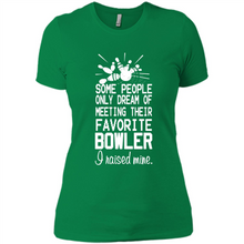 Load image into Gallery viewer, Bowling Mom Mother’s Day - Ladies' Boyfriend T-Shirt