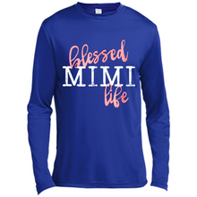 Load image into Gallery viewer, Blessed Mimi Life Shirt Gift for Grandma Mother’s Day - Canvas Long Sleeve T-Shirt