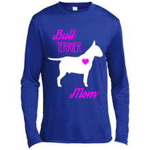Load image into Gallery viewer, Bull Terrier Mom – Cute Mother’s Day T-Shirt For Dog Lovers - Canvas Long Sleeve T-Shirt