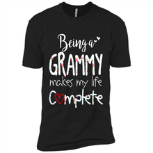 Load image into Gallery viewer, Being A Grandmy Makes My Life Complete – Memorable Mother’s Day Gift For Grandmother - Premium Short Sleeve T-Shirt