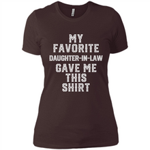Load image into Gallery viewer, Father Mother in Law Funny Mother's Father's day - Ladies' Boyfriend T-Shirt