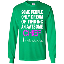 Load image into Gallery viewer, CHEF’S MOM Mother’s Day Gift ideas Funny - Long Sleeve T-Shirt