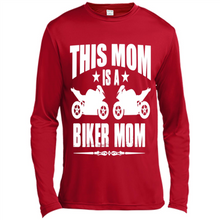 Load image into Gallery viewer, BIKER MOM Mother’s Day - Canvas Long Sleeve T-Shirt