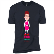 Load image into Gallery viewer, Best Mom Cartoon Character Mother’s Day - Premium Short Sleeve T-Shirt