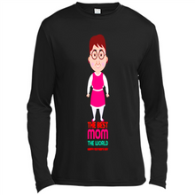 Load image into Gallery viewer, Best Mom Cartoon Character Mother’s Day - Canvas Long Sleeve T-Shirt