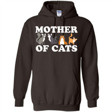 Load image into Gallery viewer, Cats T Shirt Hoodie Mother of Cats Mother’s Day1 - Hoodie