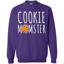 Load image into Gallery viewer, Cookie Momster shirt Mother’s day shirt Baking mom - Sweatshirt