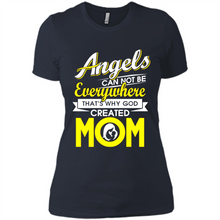 Load image into Gallery viewer, Angel Mom Tee 2019 Happy Mothers Day - Ladies' Boyfriend T-Shirt