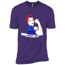 Load image into Gallery viewer, Feminist Mom mother’s day feminism 1 - Premium Short Sleeve T-Shirt