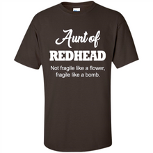Load image into Gallery viewer, Aunt Of Redhead Definition Funny For Aunt On mother’s day - Shirt