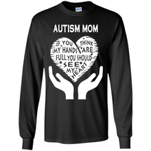 Load image into Gallery viewer, AUTISM MOM Mother’s Day - Long Sleeve T-Shirt