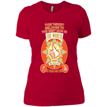 Load image into Gallery viewer, BEST MOM Mother’s Day - Ladies' Boyfriend T-Shirt